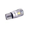 10Pcs T10 6SMD 5630 LED Bulb White For Car Roof Reading Light License Plate Lamp