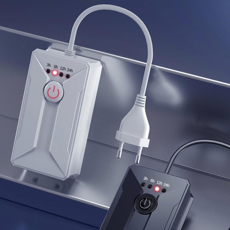 4 Voreinstellungen Mechanische Zeitschaltuhr Steckdose 100W 3H/6H/12H/24H Tageszyklus Für Aquarien Lichter Streifen Hydroponik Ventilator 110V 220V