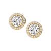 Round Stud Earrings MKC1035AN710