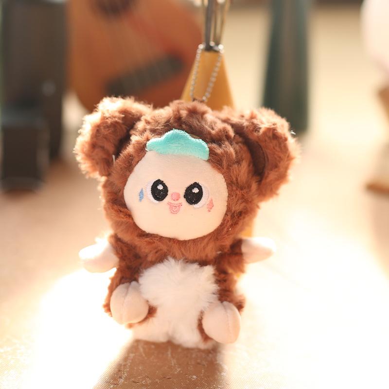 Cute Orchard Series Doll Pendant Plush Toy Doll Cartoon Bag Hanging Keychain Doll