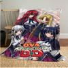 High School Dxd Plush Blanket Soft Comfortable All Seasons Blanket Sofa Office Naps Blanket Outdoor Travel Throw Perfect Gift