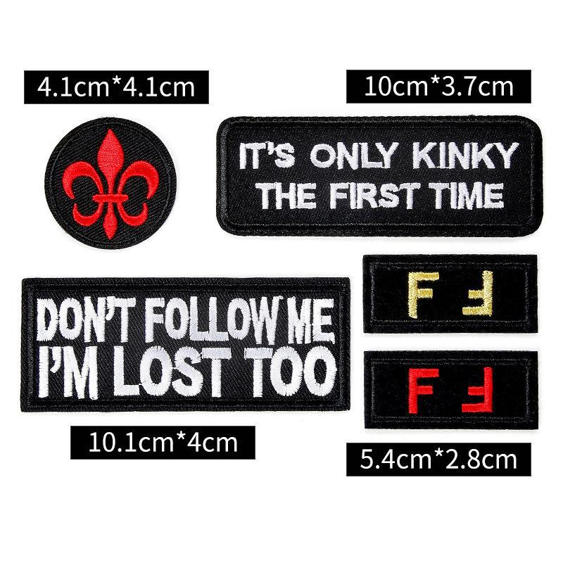 Badge Cloth Sticker Clothes Pants Patch Sticker Down Jacket Jeans Hole Repair Sticker Pattern Embroidery Sticker