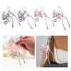Stylish Heart Bowknot Keychain Pendant Suitable for Women's Handbags Phone Case Purses Adding Style to Your Accessories