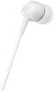 Hama "Basic4Phone" In-Ear Headphones Microphone Cable Strain Relief White