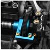 SHEAWA Gearbox Cover for Tamiya 110 RC Car TT-02, Aluminum, Durable and Lightweight, Parts and Accessories (Blue)