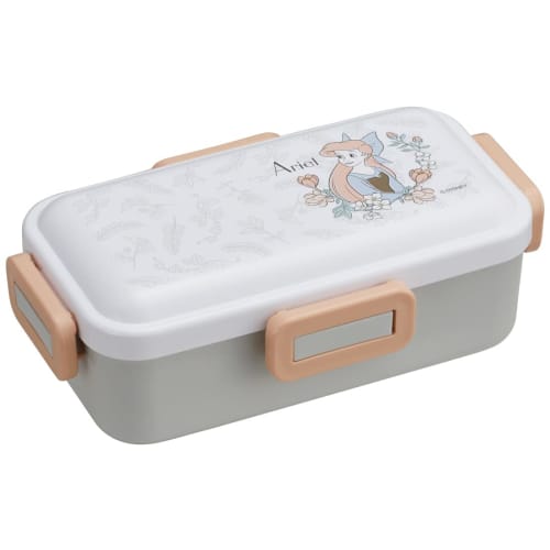 

Skater Bento Box, Disney Ariel Botanical, 530ml, Domed Lid, Made in Japan, PFLB6AG-A