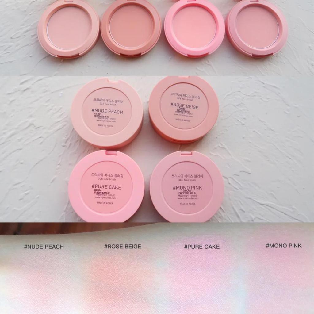 3CE NEW Mood Recipe Colorete Facial MINI 3g/0.1oz (7 opciones de color)