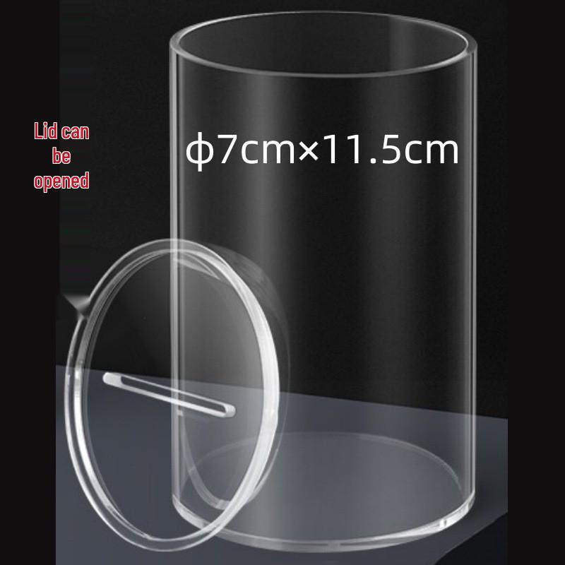 

Transparent Acrylic Piggy Bank with Lid: Store and Withdraw Money for Kids