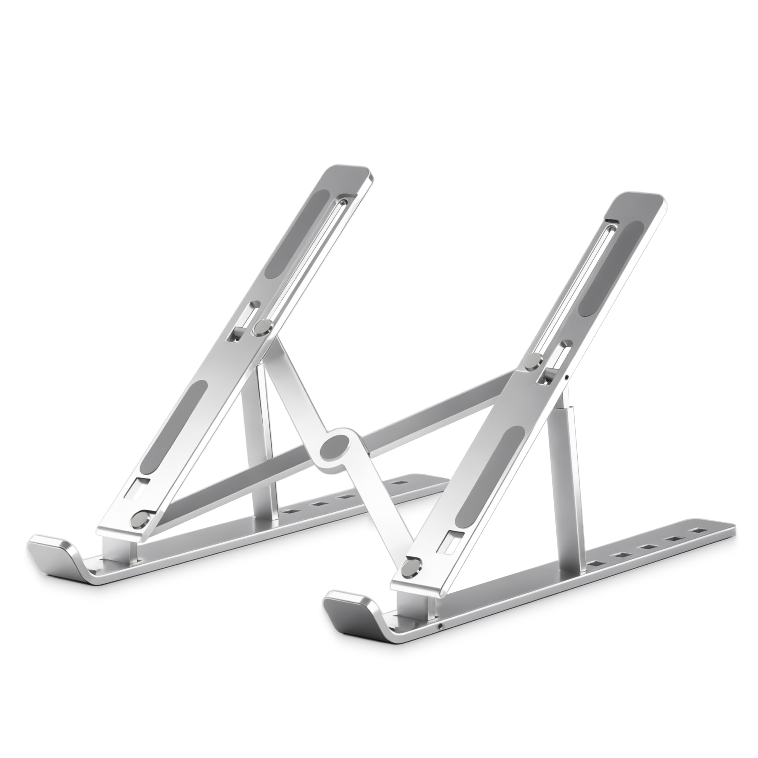 

Domstar Складной ПК-ноутбук из алюминиевого сплава, ноутбук, 6 уровней регулировки высоты, легкий и работа из, сумка для хранения в комплекте, подставка, подставка, подставка, уровни,