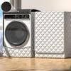 Washing machine cover Fleece-lined washing machine cover Waterproof and sun-protective bathroom cover Dryer cover