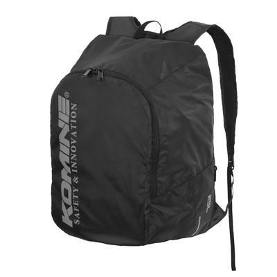 Komine SA-246 Packable Helmet Eco Backpack for Motorcycles, Black, F (25L)