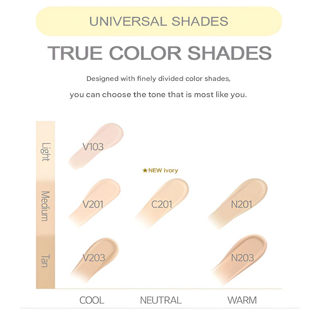 THE FACE SHOP Ink Lasting Foundation Slim Fit EX/New (15ml) - Travel Size 2 Colors