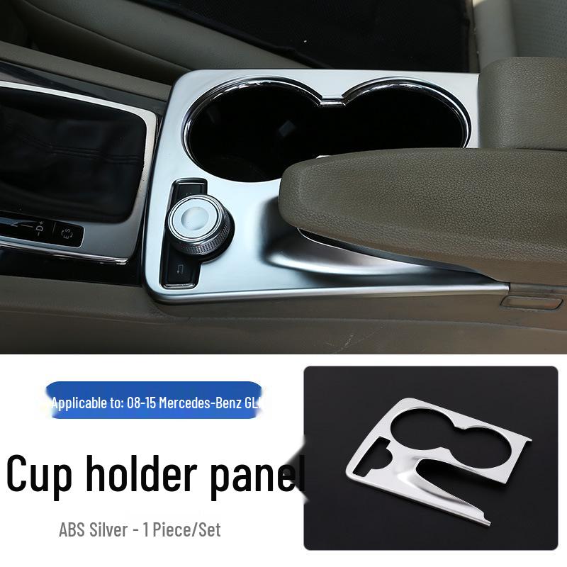 Mercedes GLK300 Dekoratives Mittelkonsolenpanel für Getränkehalter und Armlehne