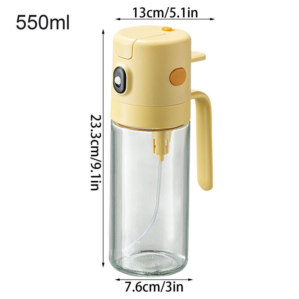 

Olive Oil Sprayer 550ml Refillable Food Grade Container Kitchen Oil Sprayer For Vinegar Salad Sauce Baking Kitchen Gadgets Air