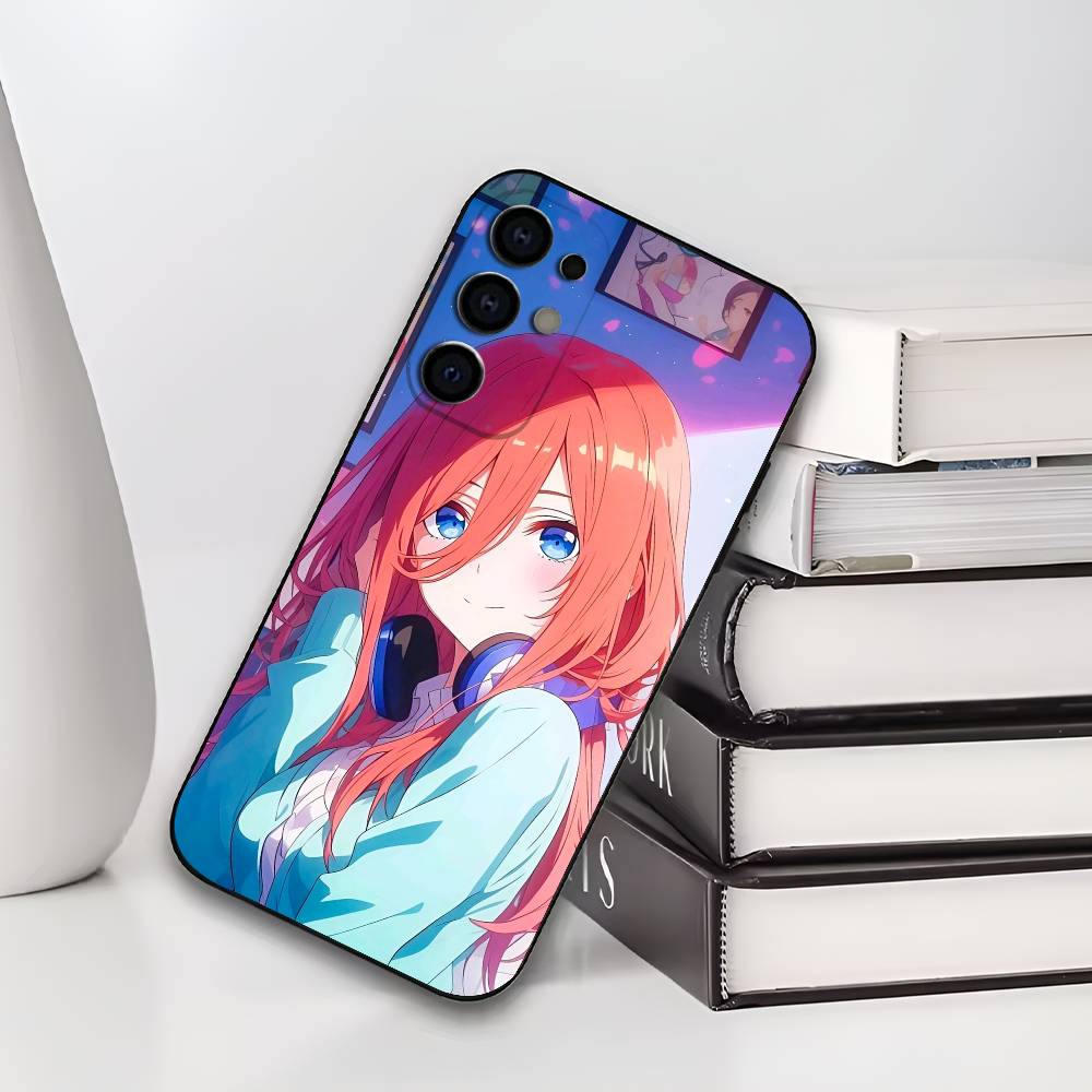 M-Miku N-Nakano Phone Case Silicone Soft For Samsung S25,S24,S21,S22,S23,S30,Ultra,S20,Plus,Fe,Lite