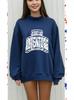 European Size Women's Autumn Heavyweight High Neck Casual Hoodie