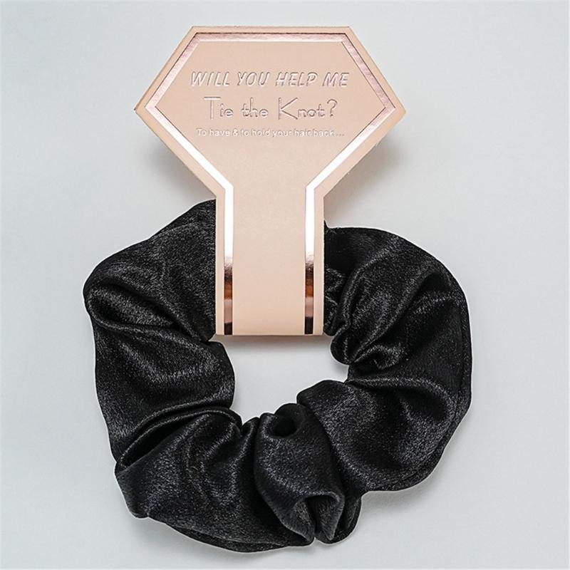 Multicolored Retros Head Rope Temperament Ladies Hair Ties Scrunchies Ties Fashionable Head Accessory