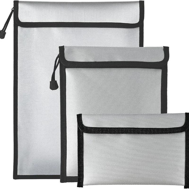 Waterproof Fireproof Faraday Bag Anti-Hacking Signal Blocker Storage Pouch Notebook Computer Faraday Bags for Phones & Key Fobs