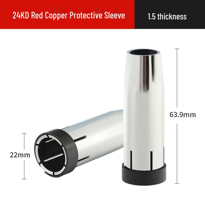 

European Style Binzel 24KD-1.5 Copper Welding Nozzles