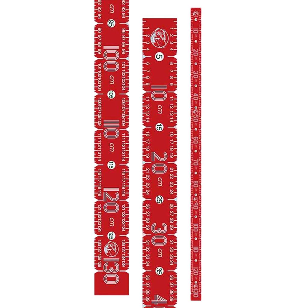 51in Fishing Tape Measure Adhesive Ruler Portable Fish Measurement Tool for Anglers Waterproof Soft Fish Measuring Tape