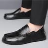 Men's Casual Leather Shoes Men Classic Retro Penny Loafers Moccasins Mens Light Comfortable Outdoor Driving Flats