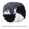 Chunky Crochet Yarn Blanket Polyester Portable Creative Knitting DIY Supplies for