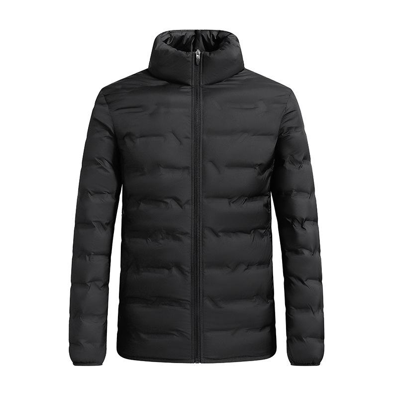 Light Down Jacket Women's Solid Color Simple Windproof Warm Graphene Down Jacket 85% White Duck Down Jacket Men