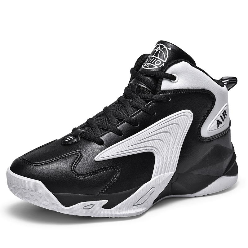 Basketball Shoes Four Seasons Parent-child Sports Casual Shoes Men's Leather Classic Racing Outdoor Running Shoes Speed Sneakers