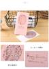 Moin Moin Message Birthday Shadow Eiffel Card Envelope Set of 8 Cards, Greetings, Paper-Cut Silhouettes, Pink, Blue, Yellow, Colorful, Flowers, Large,