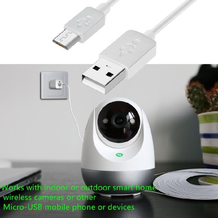 Super Long USB to Micro USB Charging Cable for Camera Long Charger Cable
