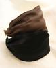 VINGTAINE Wide Satin Hair Headband, Wedding, Party, Accessory, Black, HK-35-BK