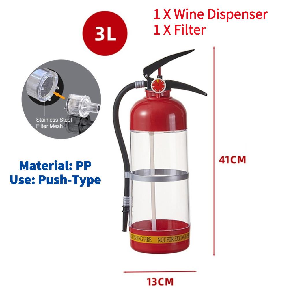 Dispenser Birra 3L Torre Birra con Rubinetto & Tubo Ghiaccio Dispenser Bevande Trasparente Dispenser Bevande Accessori Bar