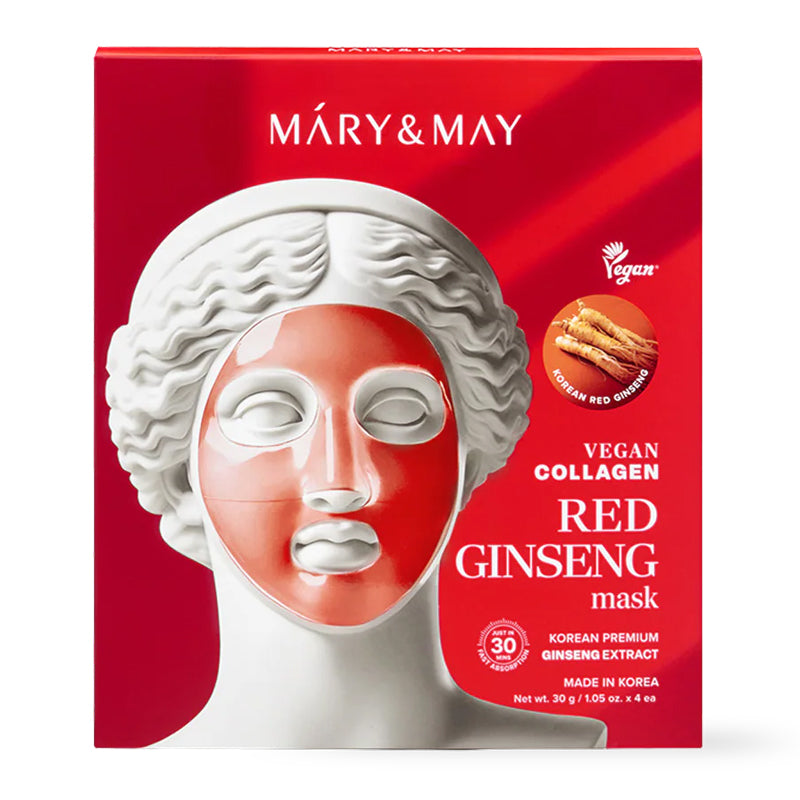

Vegan Collagen Red Ginseng Mask Set 30g / 1.05 oz. x 4ea