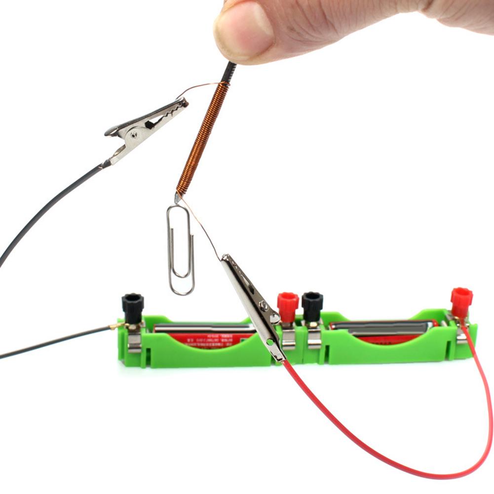 DIY fyzikální vzdělávací vědecká sada hračka elektromagnet experiment