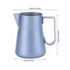 Stainless Steel Milk Frothing Pitcher Milk Coffee   Art Jug Cup for Home Coffee Use