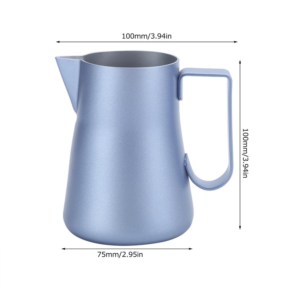 Stainless Steel Milk Frothing Pitcher Milk Coffee   Art Jug Cup for Home Coffee Use