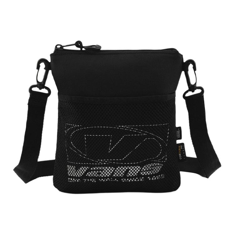 Vans Zipper Closure Polyester Shoulder Tote Crossbody Bag Unisex bags Black VN0A4US5BLK Black 11900₽