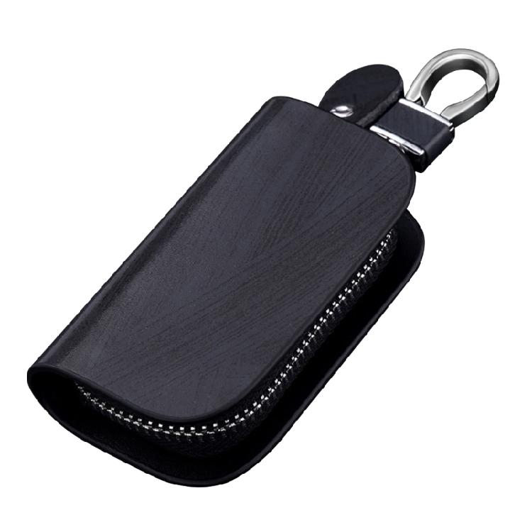 Brown Leather Cover Auto Car Remote Key Fob Case Bag Fob Bag