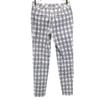 Brooks Brothers Check Pattern Stretch pants white Women Used