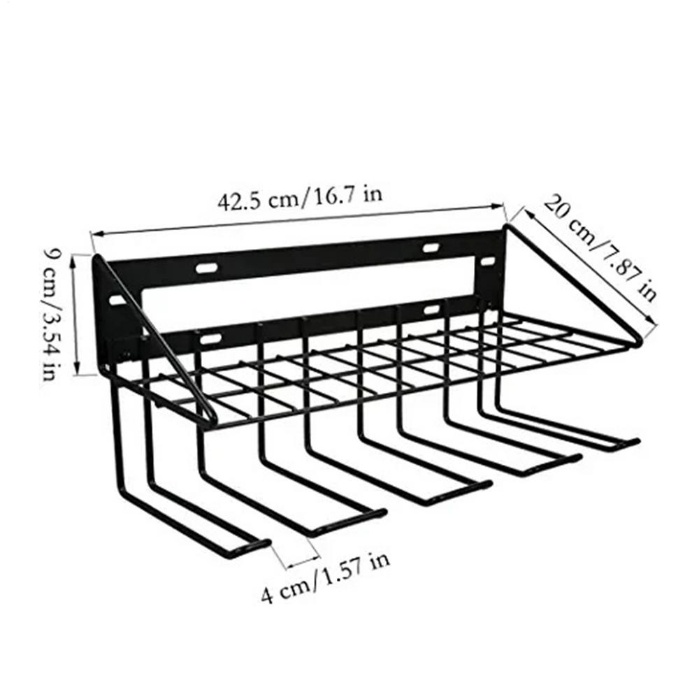 Tool Organizer Wall Mount Tool Shelf Metal Wall Mount Hanger Storage Rack for Garage Home Shed Organization for Drills 14500₽