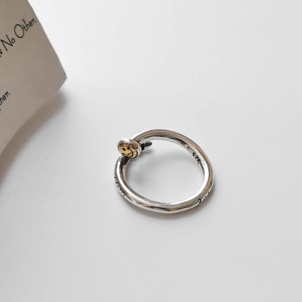 2025 Trendiger Smiley Kreuz Retro Ring für Herren & Damen: Kupferversilbert, Vielseitiger Paarschmuck