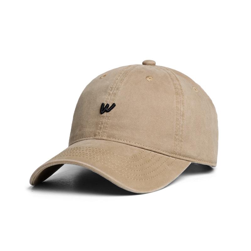 Letter Embroidered Baseball Cap Student Couple Duck Tongue Hat Men's Hat