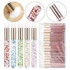 Wholesale  Crystal Eyelash Cleaning Brushes For Eyelash Extensions Nose Blackhead Cleansing Brushes Lash Comb Makeup Tools