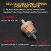 10pcs Motorcycle Oil Filter Inline Gas Fuel Filter Gasoline Filters Tool For Scooter Motorcycle Moped Scooter Dirt Bike ATV