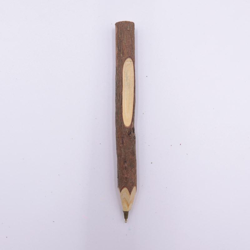 Wooden Ballpoint PenTwig PencilCreative Stationery Vintage Office PenHandmade Writing Pen Wholesale Learning Office Stationery