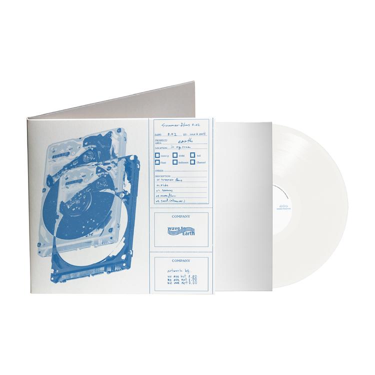 WAVE TO EARTH [summer Flows 0.02] 2nd EP Album (Blue / White Vinyl)