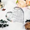 Sympathy Memorial Plaque - Comforting Bereavement Gift for Loss