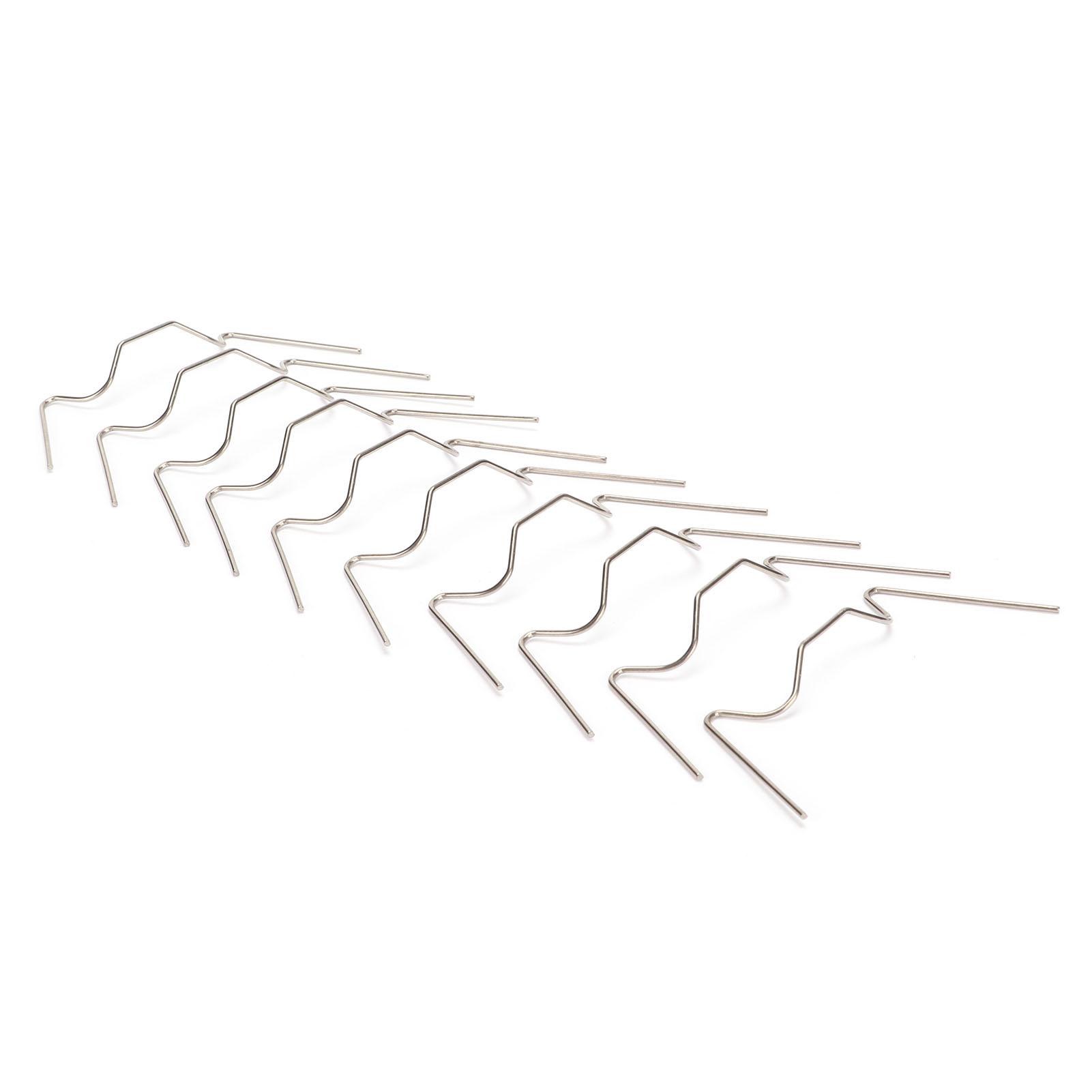 

100pcs W Type Greenhouse Glazing Clips Stainless Steel W Type Wire Clips Glass Fixing Clips