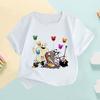 The Nightmare Before Christmas Jack Skellington Halloween Print Kids T-shirt Children's Clothes Baby Girls Tops Boys T Shirts