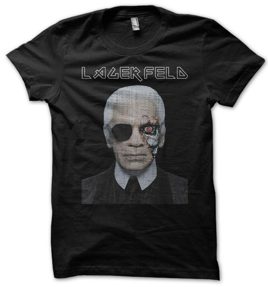 

Largerfeld Terminator Black Unisex T-Shirt